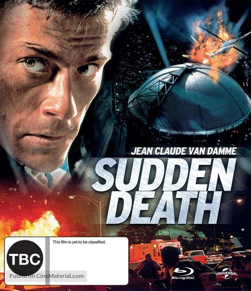 Sudden Death - New Zealand Blu-Ray movie cover