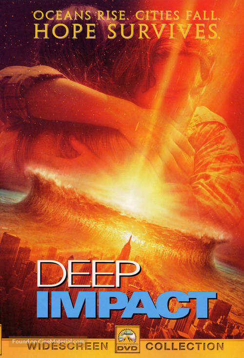 Deep Impact - DVD movie cover