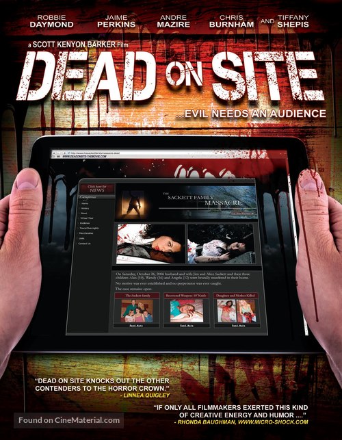 Dead on Site - DVD movie cover