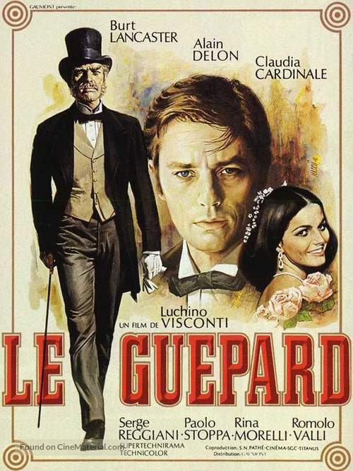 Il gattopardo - French Movie Poster