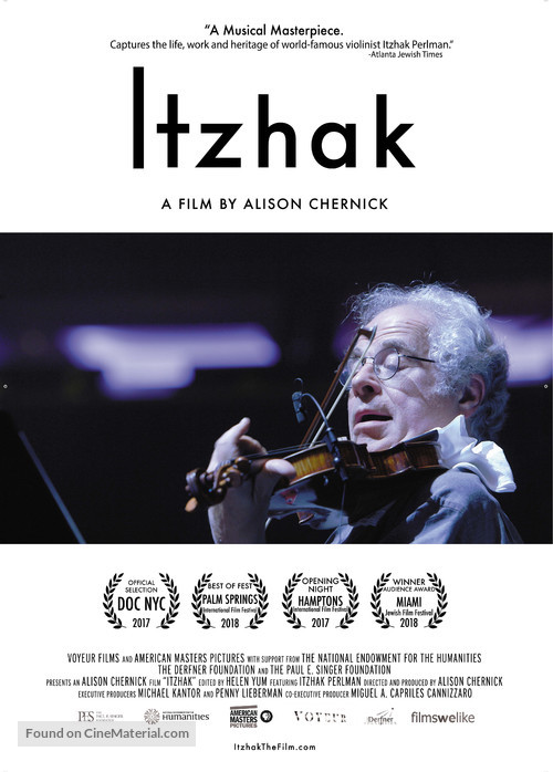 Itzhak - Canadian Movie Poster