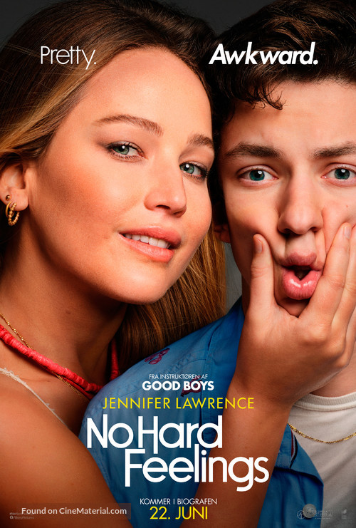 No Hard Feelings - Danish Movie Poster