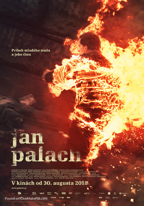 Jan Palach - Slovak Movie Poster