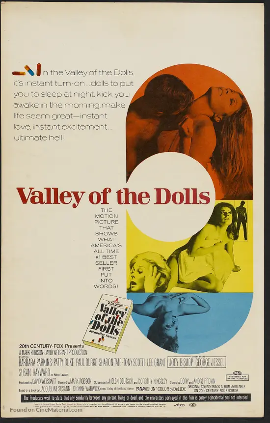 Valley of the Dolls - Movie Poster