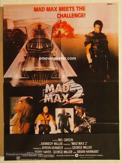 Mad Max 2 - Pakistani Movie Poster
