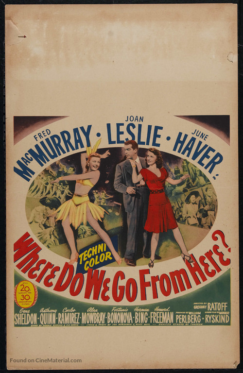 Where Do We Go from Here? - Theatrical movie poster