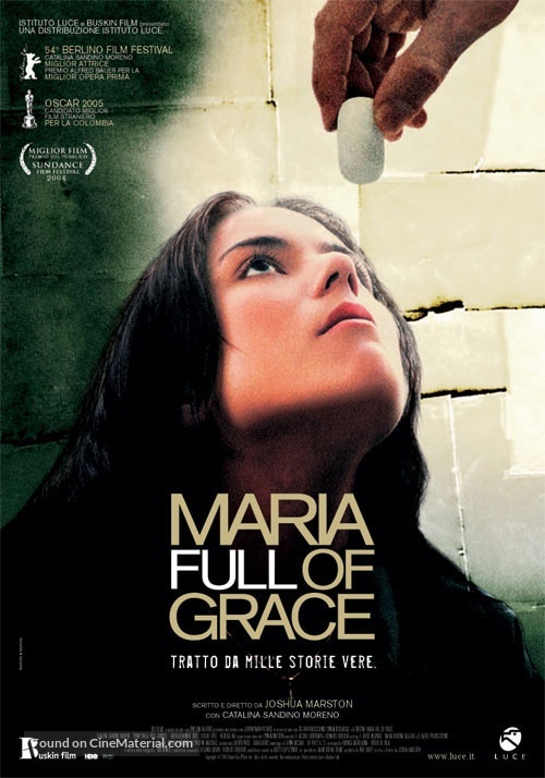 Maria Full Of Grace - Italian Movie Poster