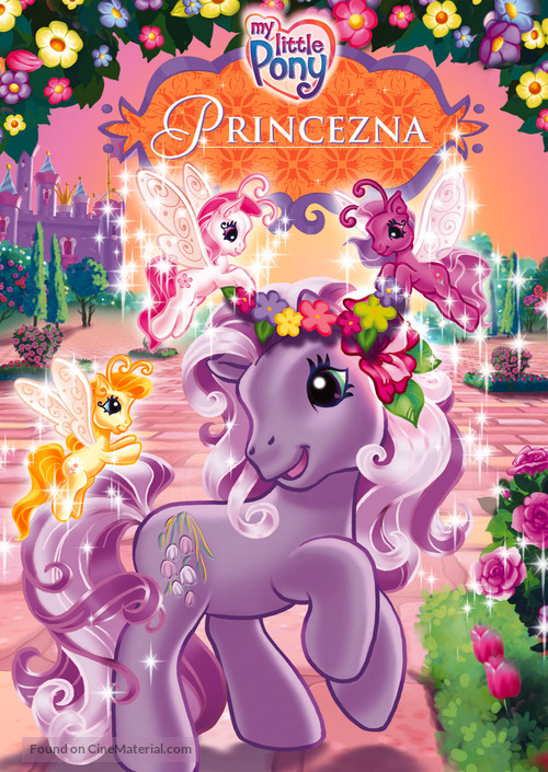 My Little Pony: The Princess Promenade - Czech DVD movie cover
