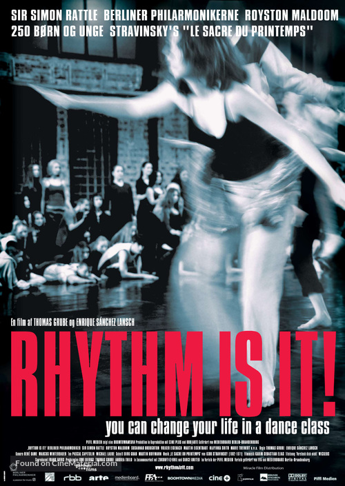 Rhythm Is It! - Danish Movie Poster