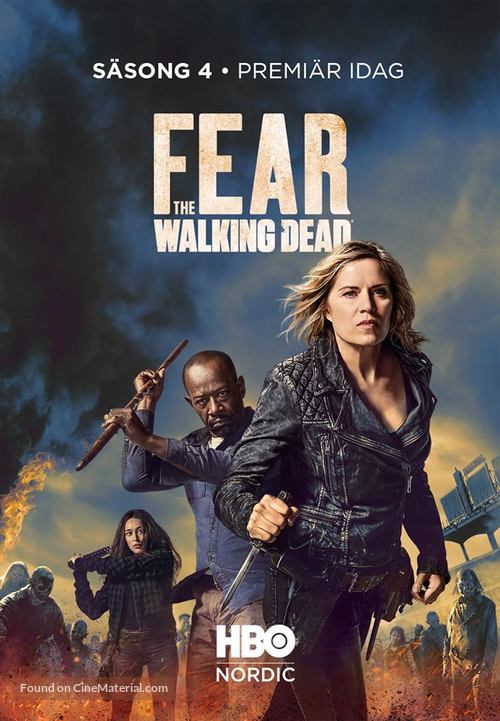 &quot;Fear the Walking Dead&quot; - Swedish Movie Poster