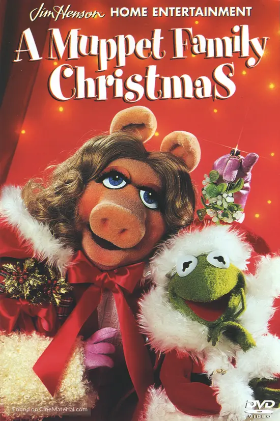 A Muppet Family Christmas - DVD movie cover