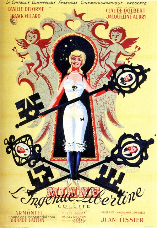 Minne, l&#039;ing&eacute;nue libertine - French Movie Poster