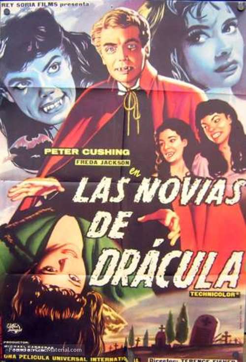 The Brides of Dracula - Spanish Movie Poster