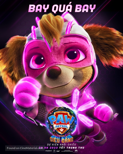 PAW Patrol: The Mighty Movie - Vietnamese Movie Poster