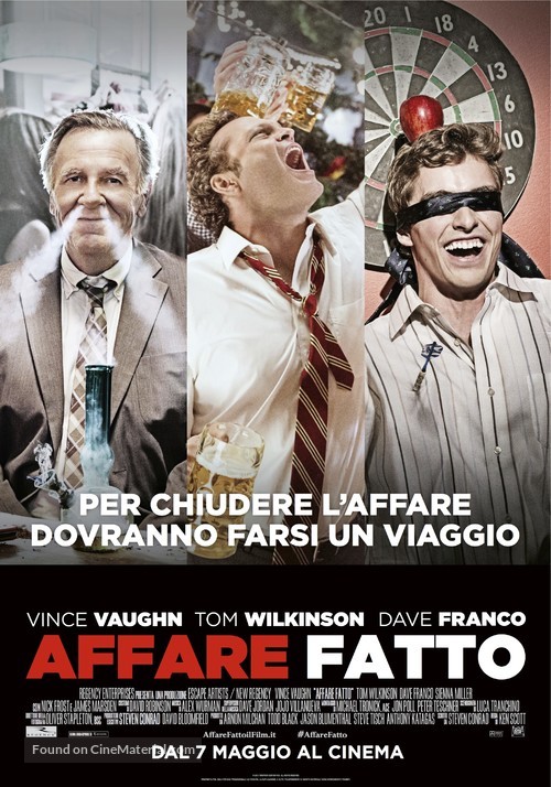 Unfinished Business - Italian Movie Poster