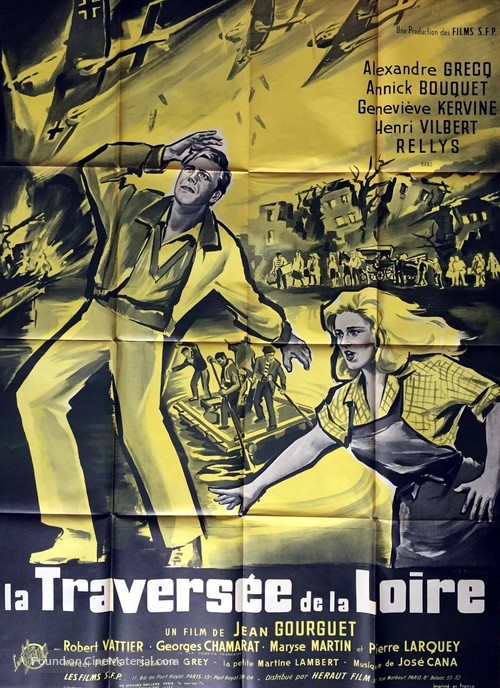 La travers&eacute;e de la Loire - French Movie Poster