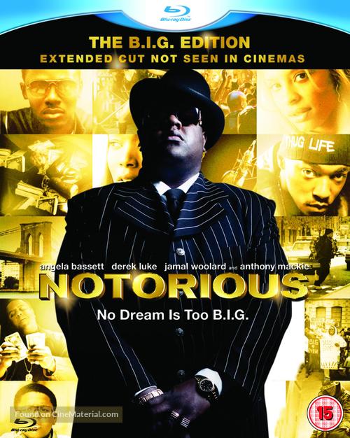 Notorious - British Blu-Ray movie cover