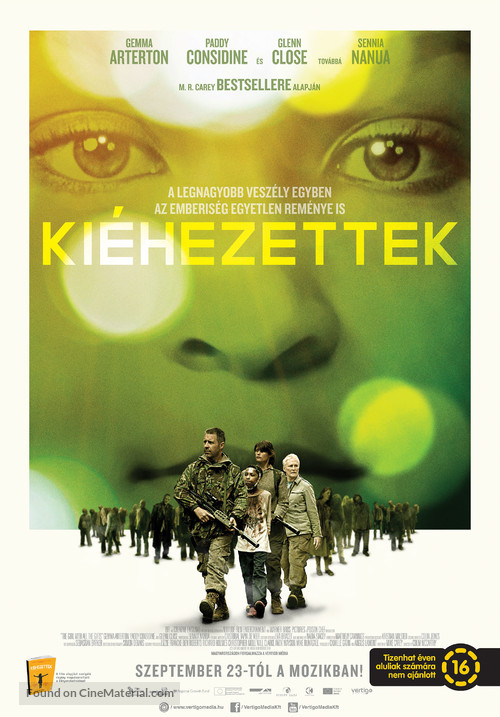 The Girl with All the Gifts - Hungarian Movie Poster