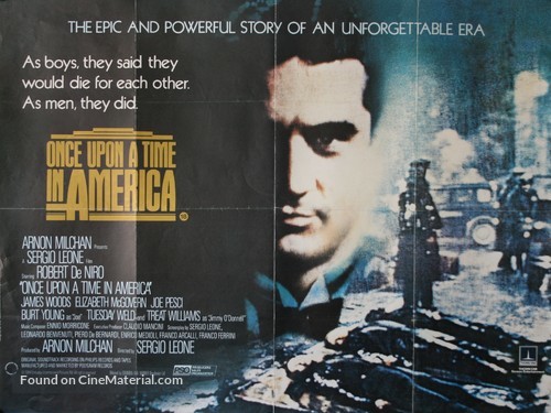 Once Upon a Time in America - British Movie Poster