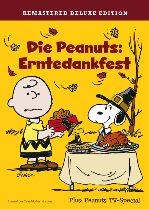 A Charlie Brown Thanksgiving - German DVD movie cover