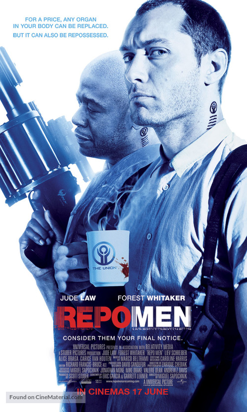 Repo Men - Malaysian Movie Poster