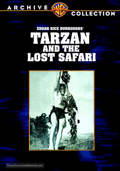Tarzan and the Lost Safari - DVD movie cover