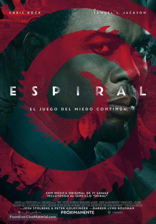 Spiral: From the Book of Saw - Mexican Movie Poster