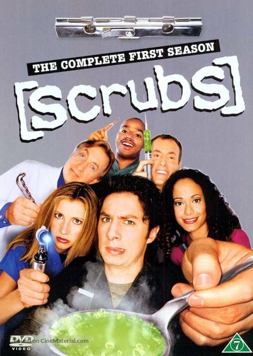 &quot;Scrubs&quot; - Danish DVD movie cover