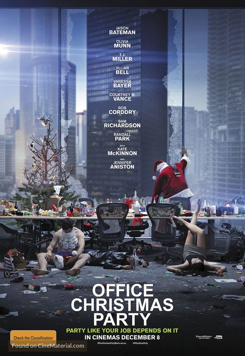Office Christmas Party - Australian Movie Poster