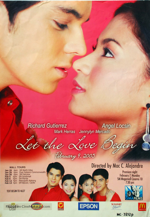 Let the Love Begin - Philippine Movie Poster