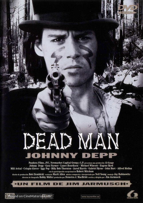 Dead Man - Spanish DVD movie cover