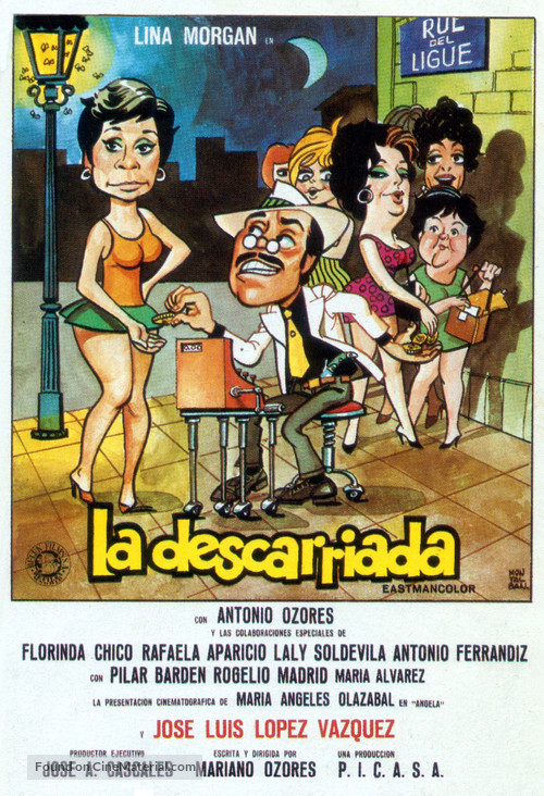 La descarriada - Spanish Movie Poster