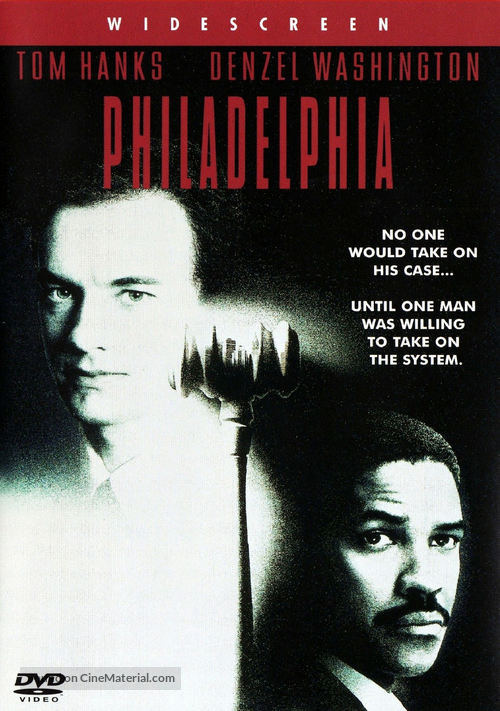 Philadelphia - DVD movie cover