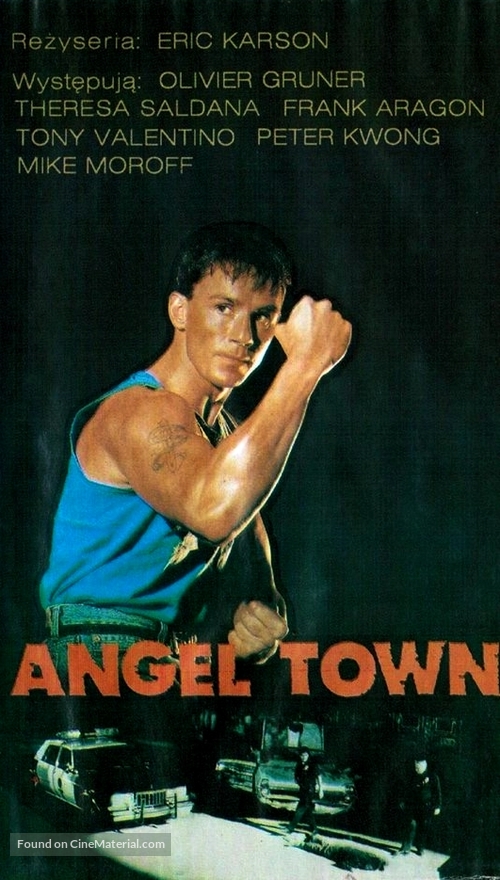 Angel Town - Polish VHS movie cover