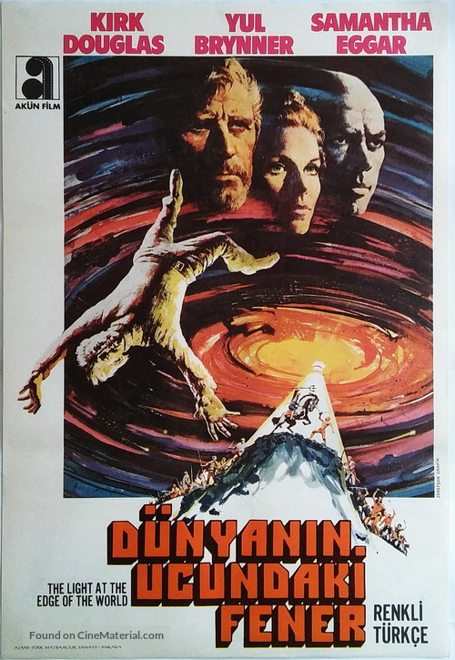 The Light at the Edge of the World - Turkish Movie Poster