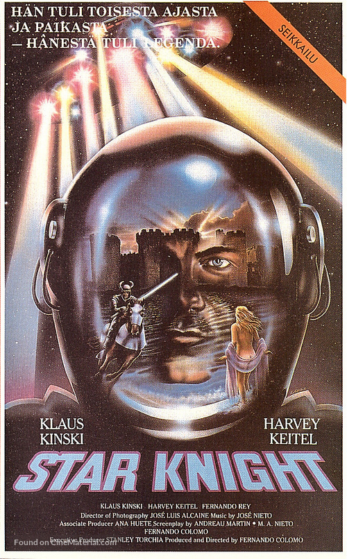 El caballero del drag&oacute;n - Finnish VHS movie cover