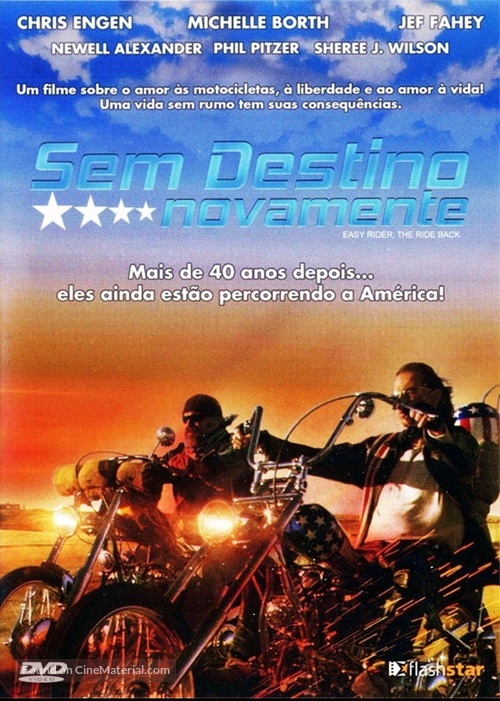 Easy Rider The Ride Back 2012 Portuguese dvd movie cover