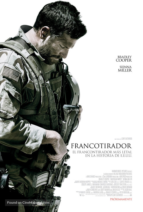 American Sniper - Argentinian Movie Poster