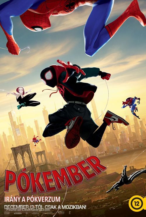Spider-Man: Into the Spider-Verse - Hungarian Movie Poster