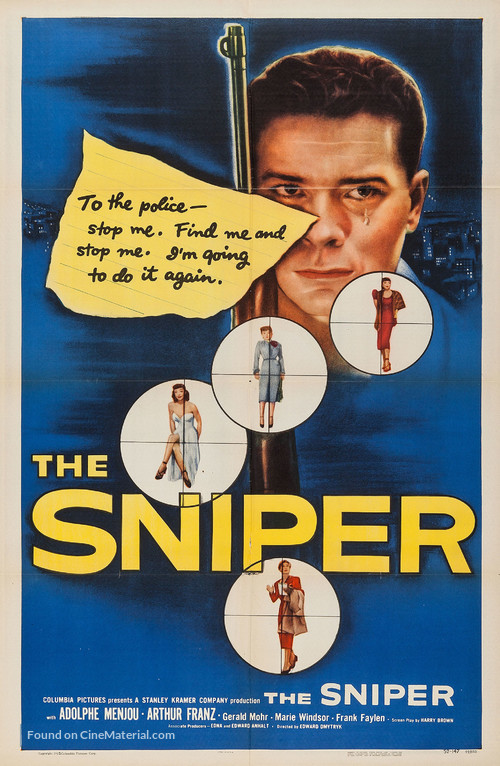 The Sniper - Movie Poster