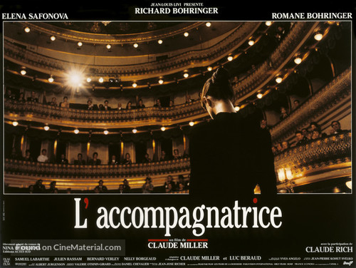 L&#039;accompagnatrice - French Movie Poster