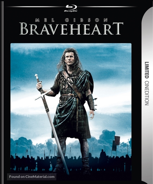 Braveheart - German Blu-Ray movie cover