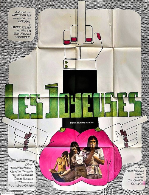 Les joyeuses - French Movie Poster