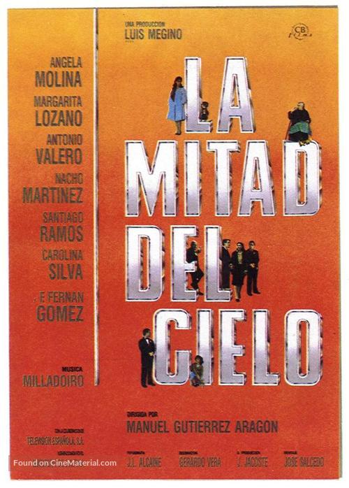 Mitad del cielo, La - Spanish Movie Poster