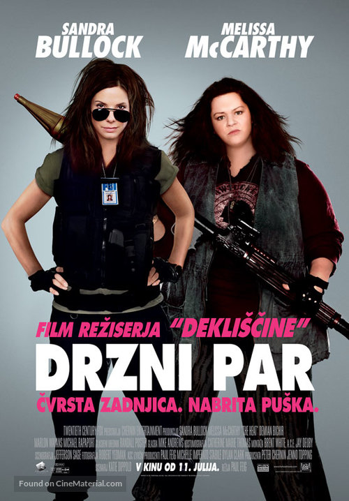 The Heat - Slovenian Movie Poster