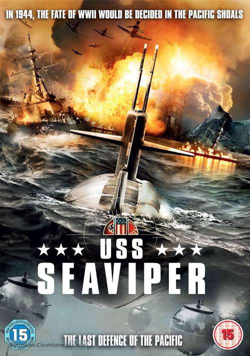 USS Seaviper - British DVD movie cover