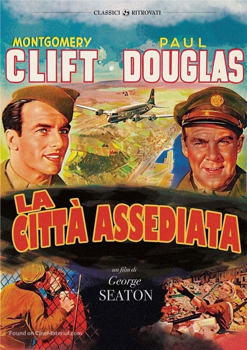 The Big Lift - Italian DVD movie cover