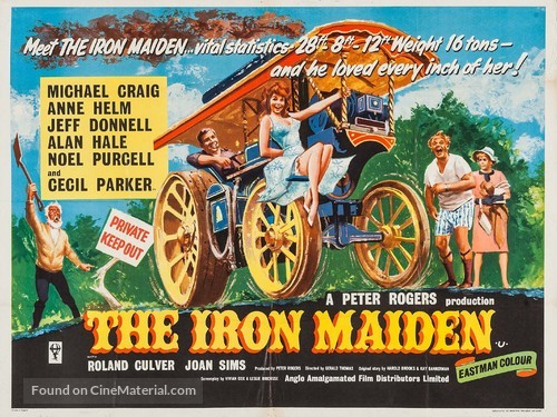 The Swinging Maiden - British Movie Poster