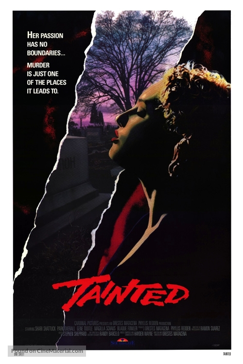 Tainted - poster