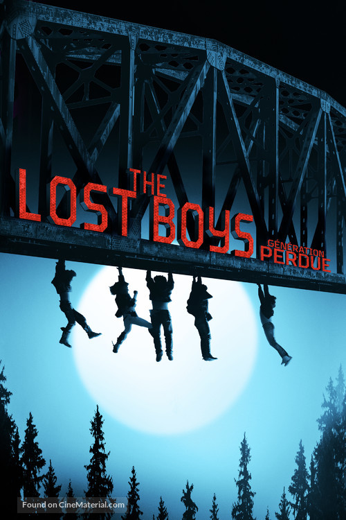 The Lost Boys - Belgian Movie Cover